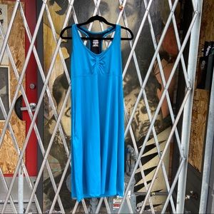 THE NORTH FACE Teal Blue Abby Dress Large